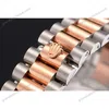 Super Clone Rolex Datejust Rose-Gold Dial REP016816 41 mm — clasp and links