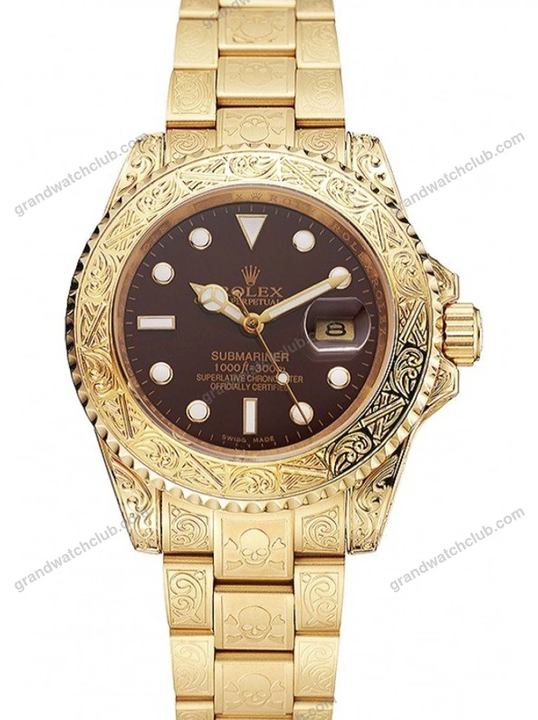 Super Clone Rolex Submariner Brown Dial 1454070