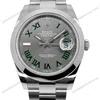 Super Clone Rolex Datejust Rhodium Dial 126300 “Wimbledon” Oyster 41 mm