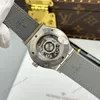 Super Clone Hublot Classic Fusion Essential Grey 42mm Titanium — case and bezel