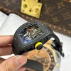 Super Clone Richard Mille RM 35 Richard Mille Americas Toro 42mm Black Ceramic – — bracelet detail