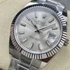 Super Clone Rolex Datejust Silver Dial 126334-0003 41 mm — movement / caseback view