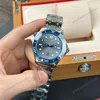 Super Clone Omega 42mm Steel — side profile