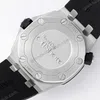 Super Clone Audemars Piguet Royal Oak Offshore 15710ST 42mm Black Dial – — movement / caseback view