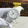 Super Clone Omega Speedmaster Dark Side of The Moon White Side of the Moon 311.93.44.51.04.002 44.25 White Ceramic – — case and bezel