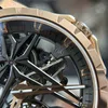 Super Clone Roger Dubuis Excalibur Eon Gold RDDBEX0836 42mm — clasp and links