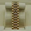 Super Clone Rolex Day-Date Carnelian Dial 128348RBR 36 mm β bracelet detail