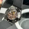 Super Clone Hublot Classic Fusion 45mm Leather Strap Ceramic — side profile