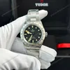 Super Clone Tudor Black Bay Pro M79470-0001 39mm Titanium β bracelet detail