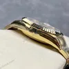 Super Clone Rolex Sky-Dweller Intense white Dial 336938 — on leather display
