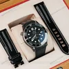 Super Clone Omega Seamaster Diver 300M Co‑Axial Master Chronometer 210.92.44.20.01.001 Black Dial Ceramic 42mm — case and bezel