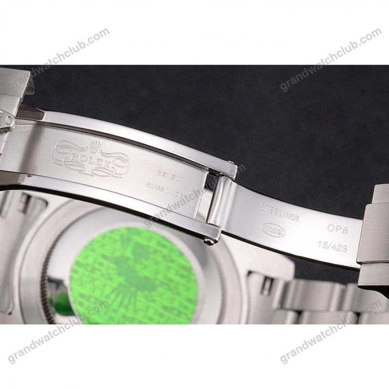 Super Clone Rolex Submariner Black Dial 114060 — movement / caseback view