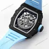 Super Clone Richard Mille RM 35-02 Richard Mille Rafael Nadal Blue 44mm — view 9