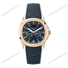Super Clone Patek Philippe Aquanaut 5261R Moonphase Blue Rose 40mm
