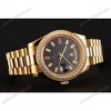 Super Clone Rolex Day-Date Black Dial 1454101 36 mm — bracelet detail