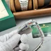 Super Clone Rolex Day-Date Bright Black Diamond Dial 228236-0004 40 mm β side profile