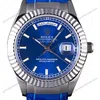 Super Clone Rolex Day-Date Blue Dial 621490 35 mm