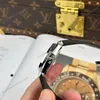 Super Clone Hublot Classic Fusion 40mm Leather Strap Steel — on leather display