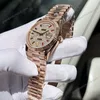 Super Clone Rolex Day-Date Diamond-Paved Dial 128235-0039 36 mm β side profile