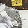 Super Clone Omega Steel — on leather display
