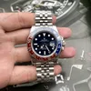 Super Clone Rolex GMT-Master II 126710BLRO “Pepsi” Jubilee — dial close-up