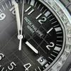Super Clone Patek Philippe Aquanaut Diamonds 5167/300G-010 40mm – — side profile