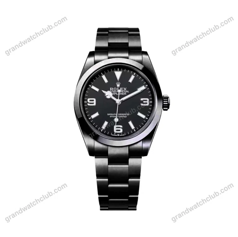 Super Clone Rolex Explorer Black Dial 128238