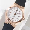 Super Clone Vacheron Constantin Overseas Rose Gold White Dial Number Roman 42mm — bracelet detail