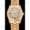 Super Clone Rolex Day-Date White Dial REP016825 36 mm — dial close-up