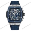 Super Clone Hublot Spirit Of Big Bang Titanium Blue Ceramic 42mm