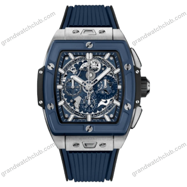 Super Clone Hublot Spirit Of Big Bang Titanium Blue Ceramic 42mm