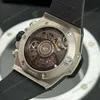 Super Clone Hublot Big Bang 42mm Rubber Strap Ceramic — side profile