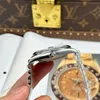 Super Clone Rolex Datejust Bright Blue Diamond Dial 126334-0016 41 mm — case and bezel