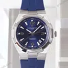 Super Clone Vacheron Constantin Overseas Blue Dial Number Roman 42mm – — on leather display
