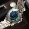 Super Clone Rolex Submariner Green Dial 116610LV “Hulk” — side profile