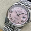 Super Clone Rolex Datejust Pink Roman Dial 126234-0031 36 mm — view 10