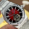 Super Clone Audemars Piguet Royal Oak Selfwinding Flying Tourbillon 26730ST.OO.1320ST.05 41mm — side profile