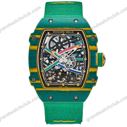 Super Clone Richard Mille RM 67-02 Richard Mille Italy White Carbon TPT Italy