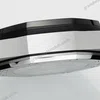 Super Clone Audemars Piguet Royal Oak Offshore Steel 26420ST 42mm Black Dial – — on leather display