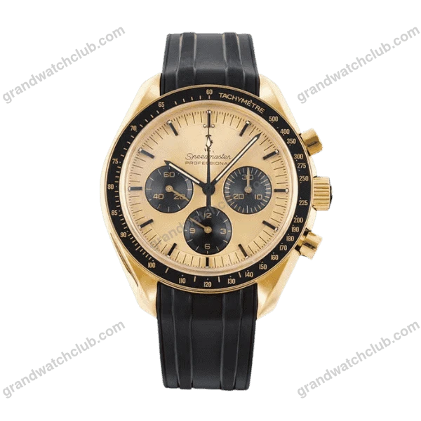Super Clone Omega Speedmaster Moonwatch Professional 310.63.42.50.01.001 42mm Yellow Gold