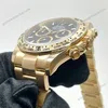 Super Clone Rolex Daytona Black Dial 126508 — case and bezel
