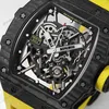 Super Clone Richard Mille RM 35-02 Richard Mille Rafael Nadal Yellow 44mm – — side profile