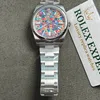 Super Clone Rolex Oyster Perpetual Jubilee Motif (2026) Super Clone — dial close-up