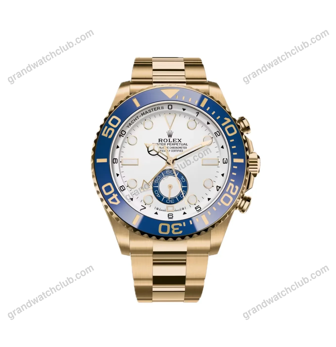 Super Clone Rolex Yacht‑Master II Yellow Gold 44mm (2026 Refresh)