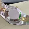 Super Clone Rolex Datejust Olive Green Roman Diamond Dial 126233-0026 36 mm — clasp and links