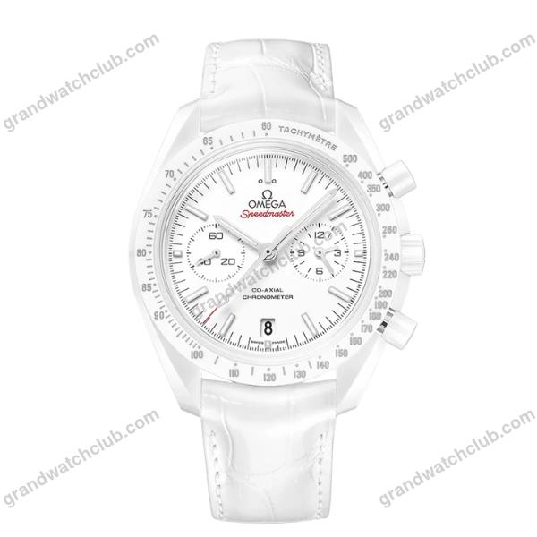 Super Clone Omega Speedmaster Dark Side of The Moon White Side of the Moon 311.93.44.51.04.002 44.25 White Ceramic –