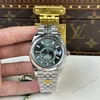 Super Clone Rolex Sky-Dweller Mint green Dial 336934 Jubilee β case and bezel