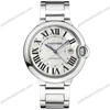 Super Clone Cartier 42mm Steel