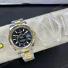 Super Clone Rolex Sky-Dweller Bright black Dial 336933 Oyster — side profile