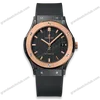 Super Clone Hublot Classic Fusion Ceramic Carbon Dial King Gold JJZ 42mm Base
